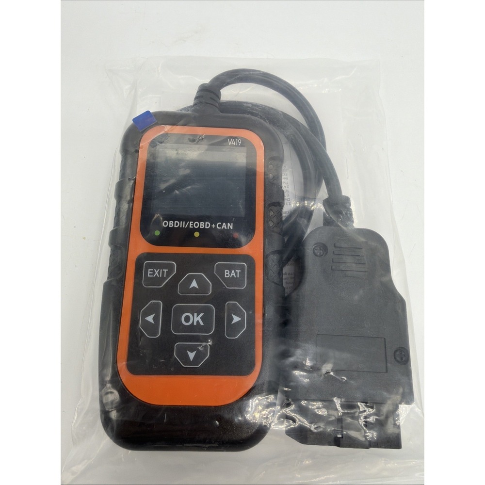 V419 OBD2/EOBD+CAN Car Scanner Diagnostic Tool Check Engine Code Reader